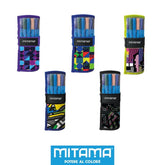 PLUMIER WRITING ROLL CON ACCESORIOS PURPURINA NIÑO STDOS | MITAMA